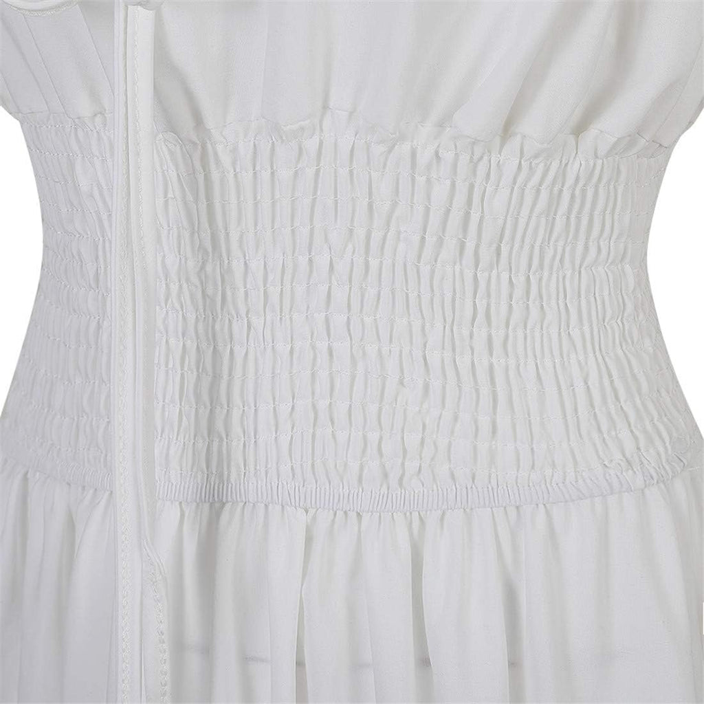 Renaissance Costume Women Medieval Chemise Dress Peasant Tops Irish under Dress